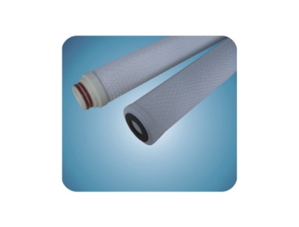 High flow folding filter element