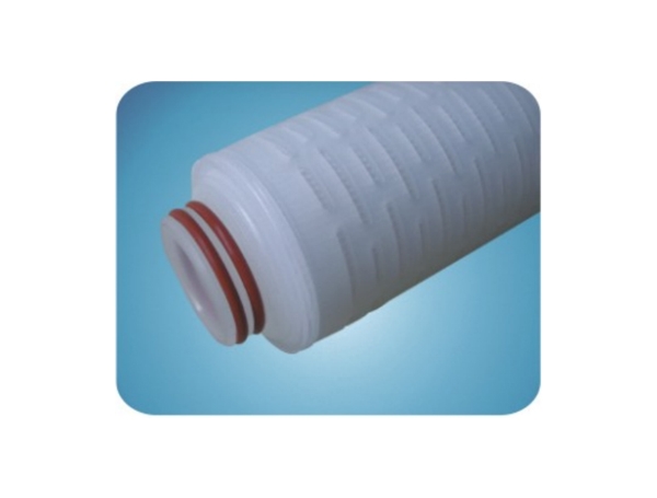 Micro porous membrane folding filter cartridge