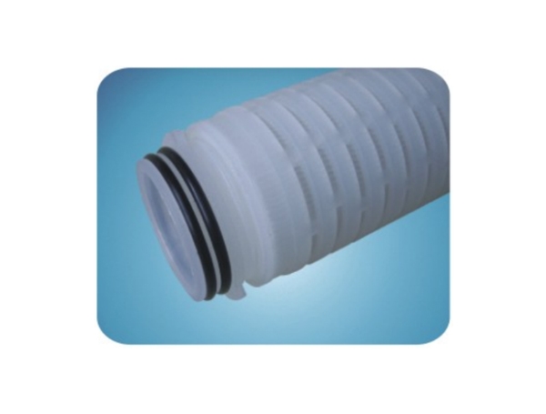 Micro porous membrane folding filter cartridge